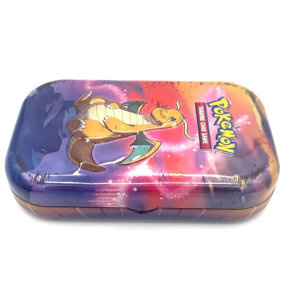 Pokémon TCG KANTO Power Dragonite Mini Tin EMPTY NO PACKS 2019 Collectible Case